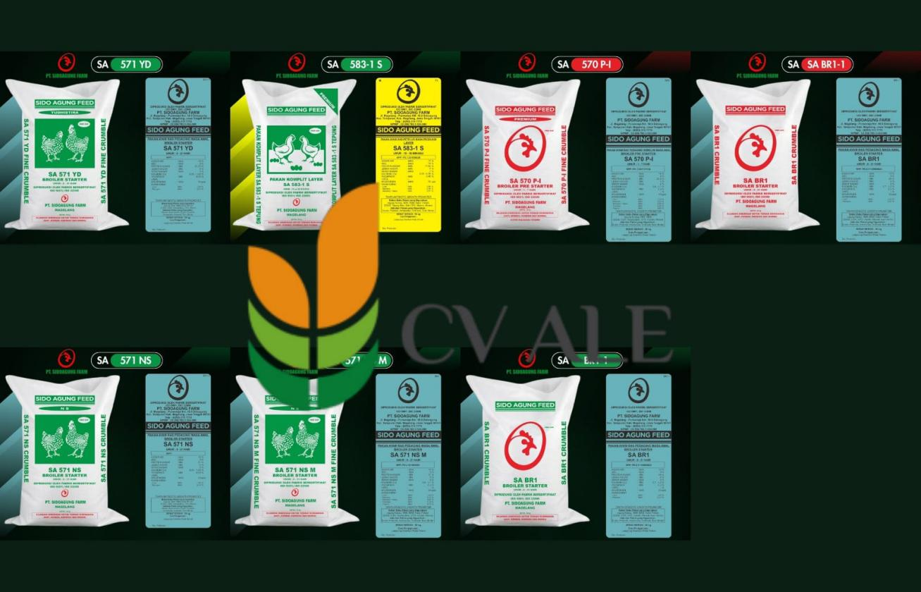 Katalog pakan unggas berkualitas sebagai sumber energi