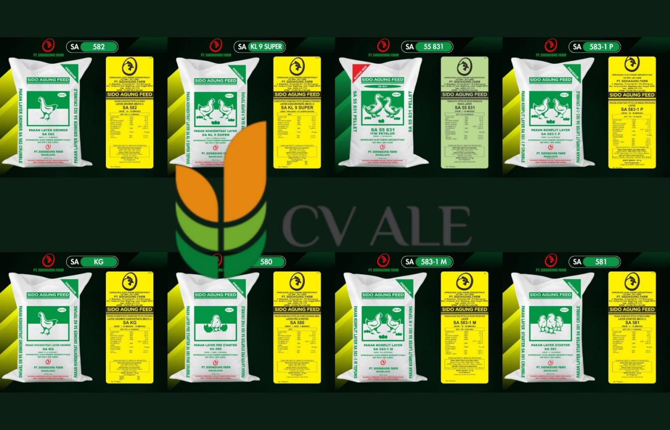 Katalog pakan unggas berkualitas sebagai sumber energi